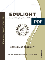 Edulight Volume - 4, Issue - 7, May 2015