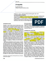 Weisman (1996) A Concept Analysis of Empathy