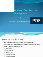 Fundamentals of Construction Management