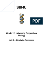SBI4U - Unit 2 - Version A