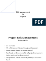 Project Risk Management 2016