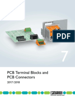 Catalog de Produse 7-Blocuri Terminale Si Conectori Pentru Cablaj Imprimat