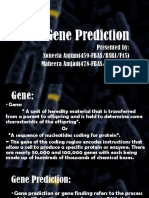 Gene Prediction