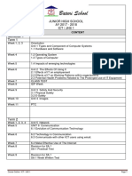 Course Outline - ICT JHS 1