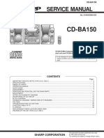 CD-BA150: Service Manual