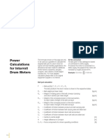 Power Calculation Drum Motors