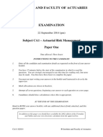 IandF CA11 201409 Exam