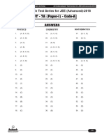 TEST - 7A (Paper-1) - Code-A All India Aakash Test Series For JEE (Advanced) - 2018