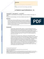 NIH Public Access: The Pathogenesis of Systemic Lupus Erythematosus - An Update