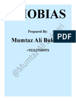 Phobias: Mumtaz Ali Bukhari