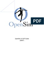 OpenSim40 API Guide DevWorkshop