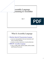 Assembly Language Programming & Assembler