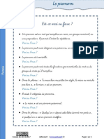 Exercice Pronom PDF