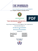 Hvac Performance Analysis For A Conference Room: Visvesvaraya Technological University