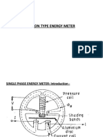 Induction Type Energy Meter