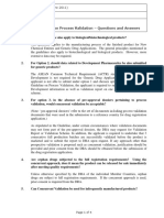 2 Process Validation QandA Version 4 (June 2011) - Adopted 18th PPWG Meeting PDF