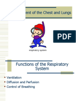 Assessment of The Chest and Lungs