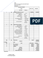 Sample Computation-Excavate and Transport