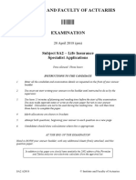 IandF SA2 201804 ExamPaper