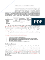 Transducer and Their Classification