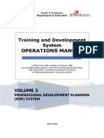 Volume 3 Professional Development Planning System PDF