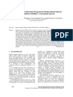 Self-Management Education Program For Reduce Blood Glucose Type 2 Diabetes Mellitus: A Systematic Review