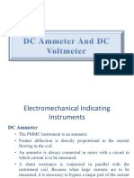 DC Ammeter and Voltmeter