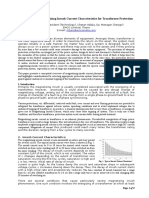 Consideration of Magnetizing Inrush Current Characteristics For Transformer Protection - 190510