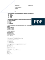 Prasitology 100question-4