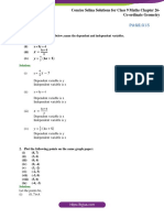 Concise Selina Solutions For Class 9 Maths Chapter 26 Co Ordinate Geometry PDF