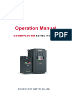 Goodrive20 - EU Series Inverter Operation Manual - V1.4 PDF