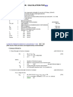 Anchor Bolt Calculation