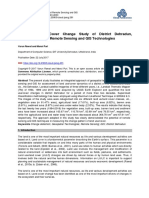 Land Use/Land Cover Change Study of District Dehradun, Uttarakhand Using Remote Sensing and GIS Technologies