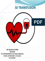 Transfusion Medicine by Dr. Sharad Johri