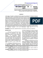 Design AND Implementation OF A Digital Thermometer With Clock