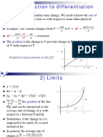 Differentiation Tutorial