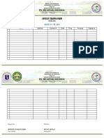 Contact Tracing Form: Sto. Niño National High School