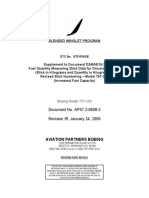 AP57.2-0608-3 (IR) Fuel Quantity Measuring Stick Data For Ground Attitudes 757-200