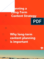 LESSON Planning A Long Term Content Strategy DECK