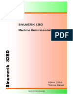 Sinumerik - 828D - Machine Commissioning - 2009 PDF