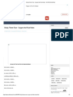 Notations World: Sholay Theme Tune - Sargam and Flute Notes