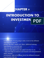 Introduction To Investments