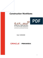 Construction Workflows Manual
