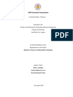 Automated Voting System Capstone Proposal