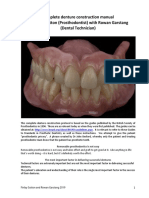 Finlay and Rowans Complete Denture Construction Manual PDF