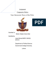 Assignment Comparative Politics