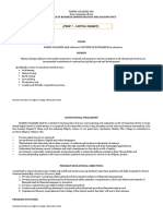 Prof 7 - Capital Market Syllabus