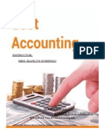 Cost Accounting and Control Output