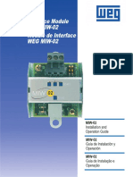 Weg Installation Instructions Interface Module Miw 02 0899.5229 en