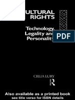Lury, Celia - Cultural Rights Technology, Legality